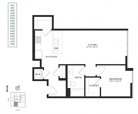 a floor plan of a home